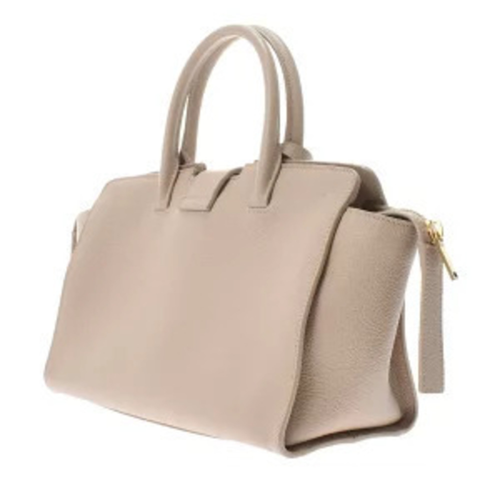 Saint Laurent Handbag Beige Baby Grain Downtown Leather